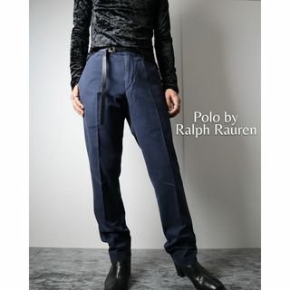 ポロラルフローレン(POLO RALPH LAUREN)の【ラルフローレン】クラシック チノパン  90s スリムフィット 濃紺 W34(チノパン)