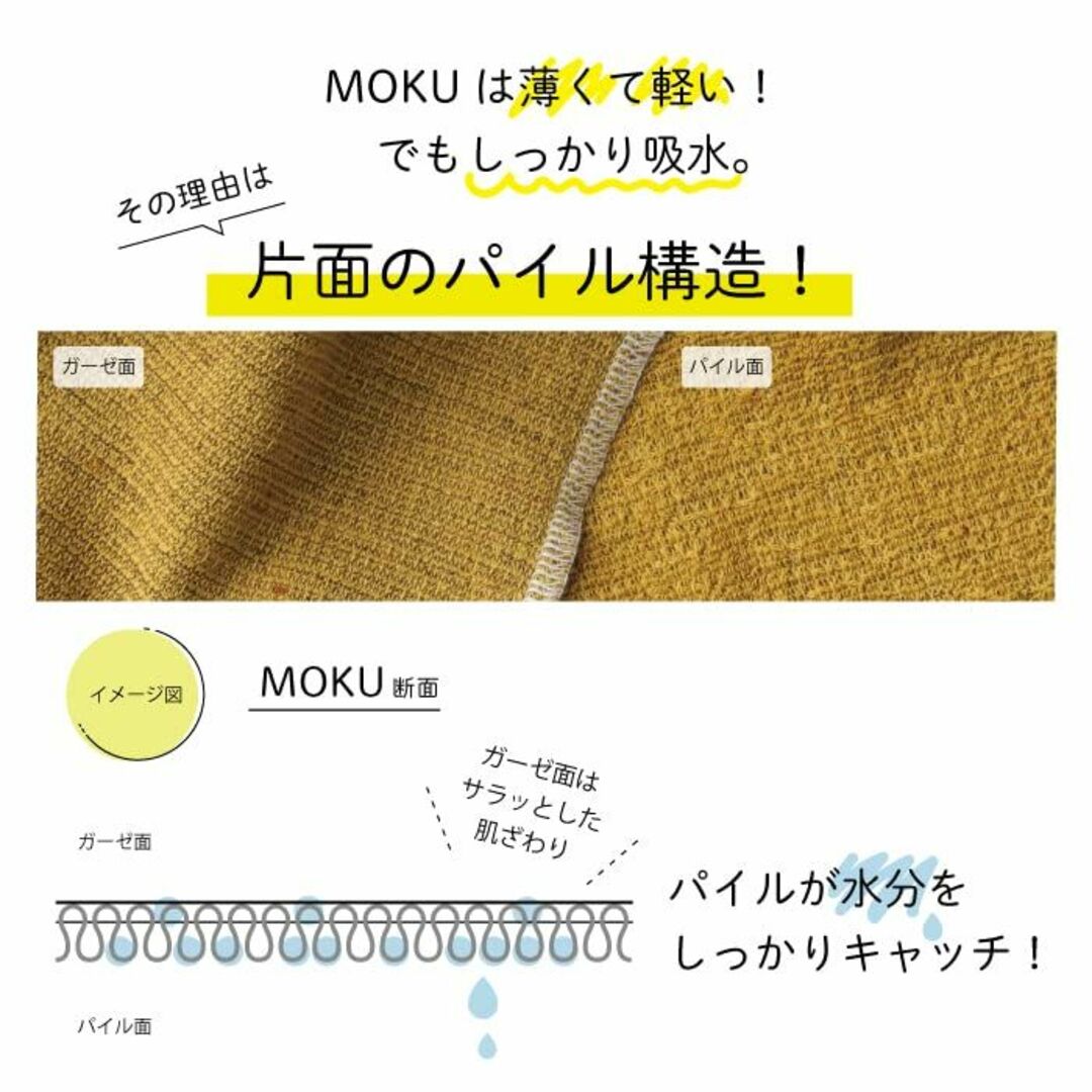 【色: (イエロー・グリーン・ターコイズブルー）】 コンテックス MOKU ＜5