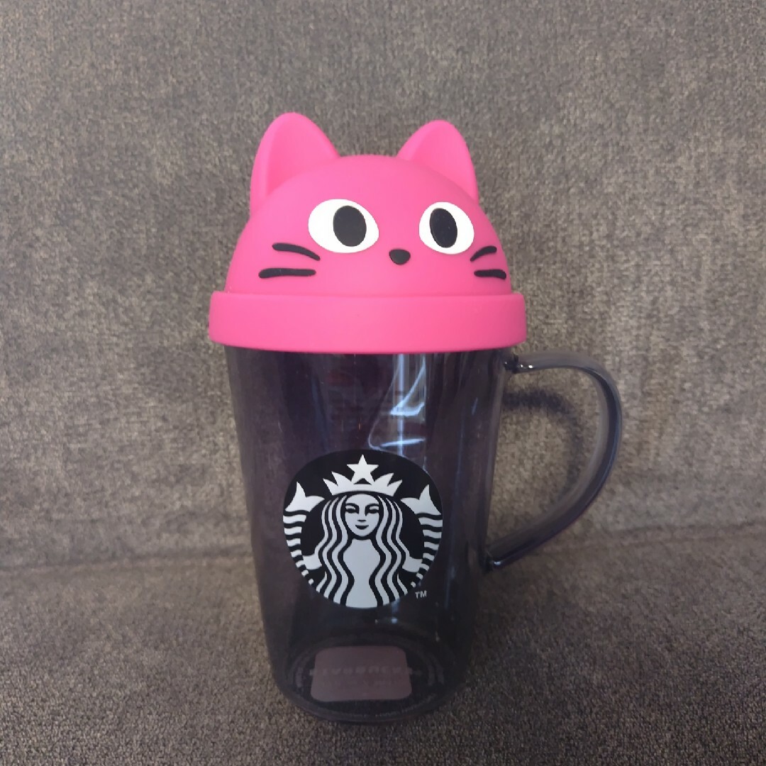 スターバックスハロウィン　マグキャットフェイス　耐熱グラスマグキャット　2個