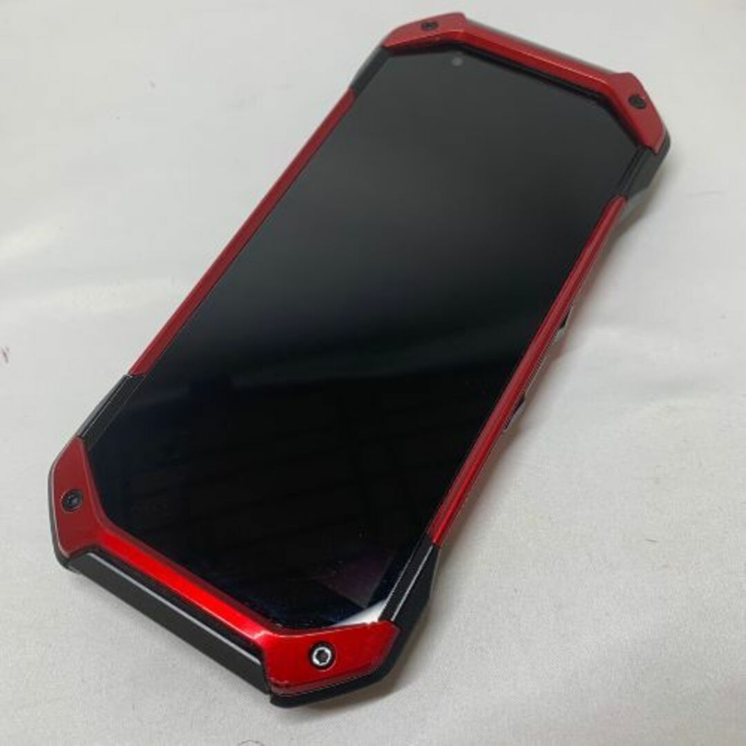 【品】TORQUE 5G au   KYG01 レッドスマートフォン本体