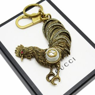 Gucci - グッチ GUCCI チャーム キーリング ニワトリモチーフ メタル