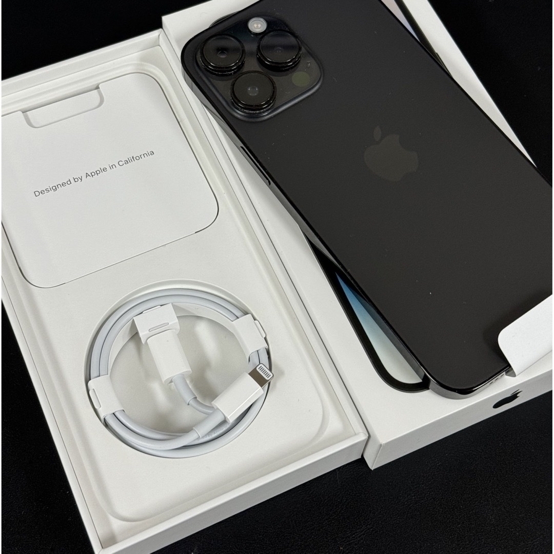Apple(アップル)のiPhone 14 Pro Max ディープパープル 1TB SIM フリー スマホ/家電/カメラのスマートフォン/携帯電話(スマートフォン本体)の商品写真