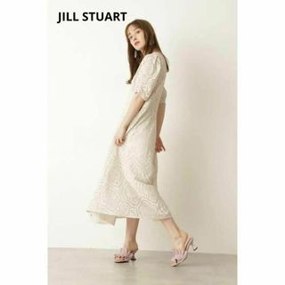 ジルスチュアート(JILLSTUART)のJill stuart アンコットンエンブロイダリーワンピース(ロングワンピース/マキシワンピース)