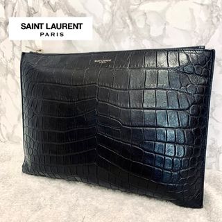 値下げ中！Saint Laurent モノグラムストラップ　クラッチバッグ