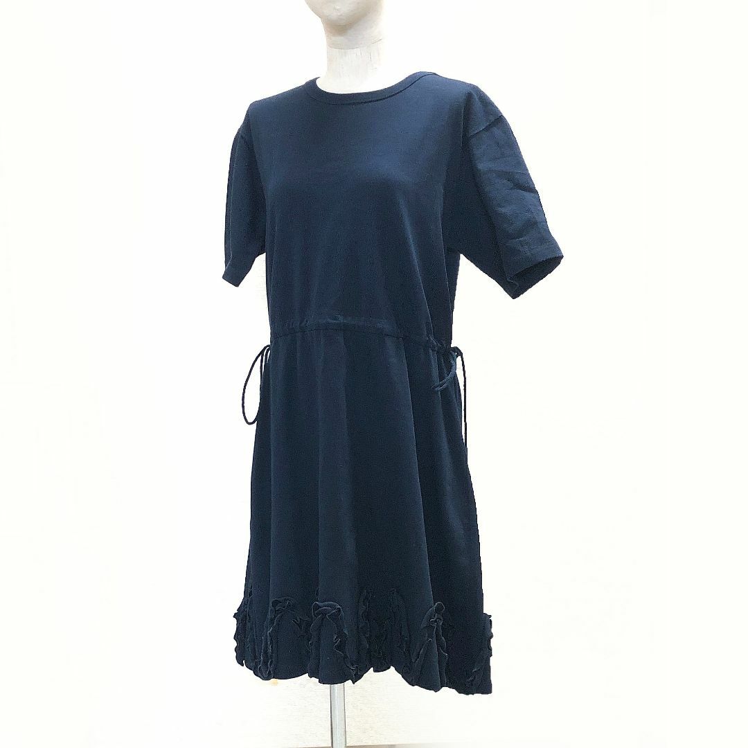 SEE BY CHLOE(シーバイクロエ)のSee By Chloe★コットン ワンピース 半袖 NAVY レディースのワンピース(ひざ丈ワンピース)の商品写真