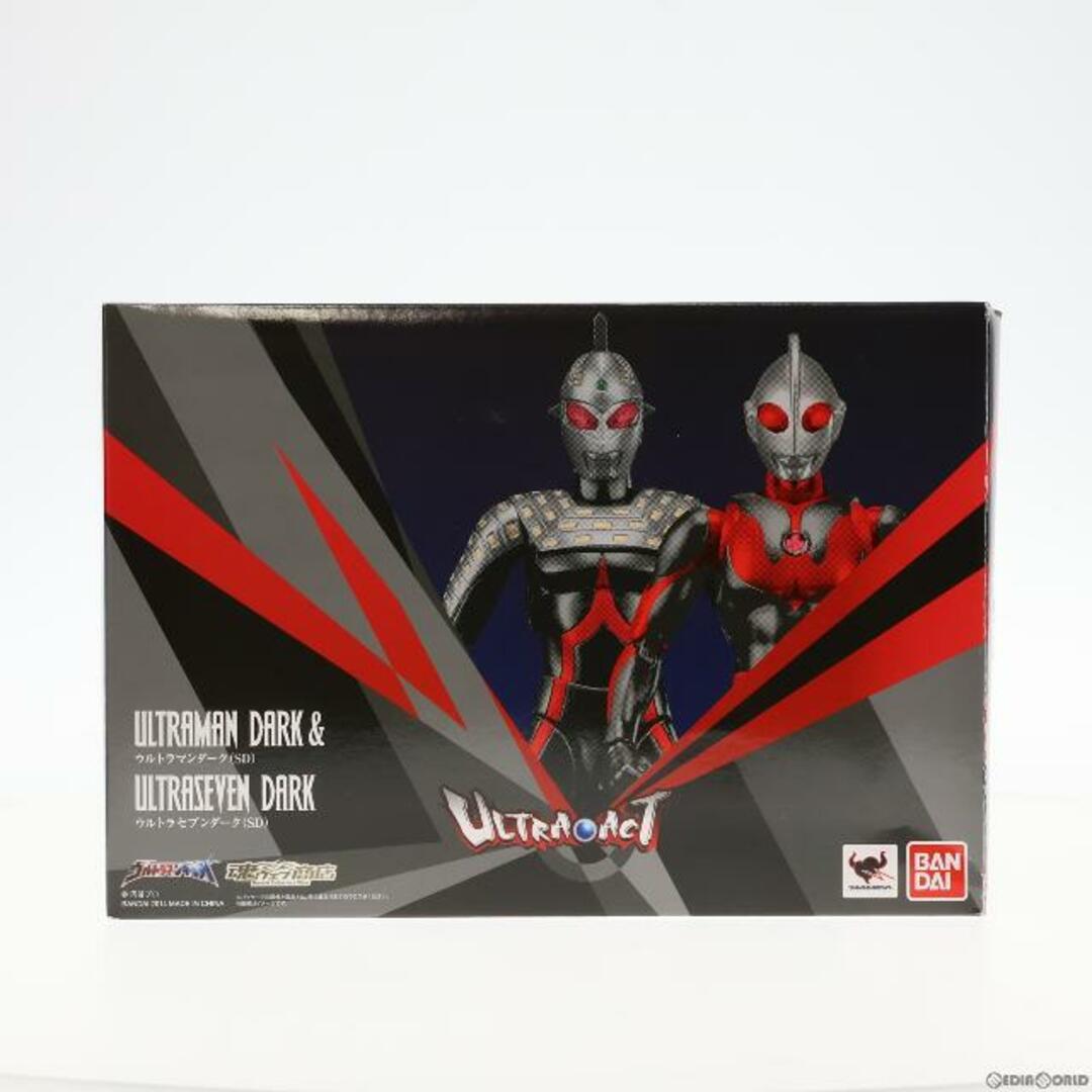 魂ウェブ商店限定 ULTRA-ACT(ウルトラアクト) ウルトラマンダーク(SD)&ウルトラセブンダーク(SD) ウルトラマンギンガ 完成品 可動フィギュア バンダイ