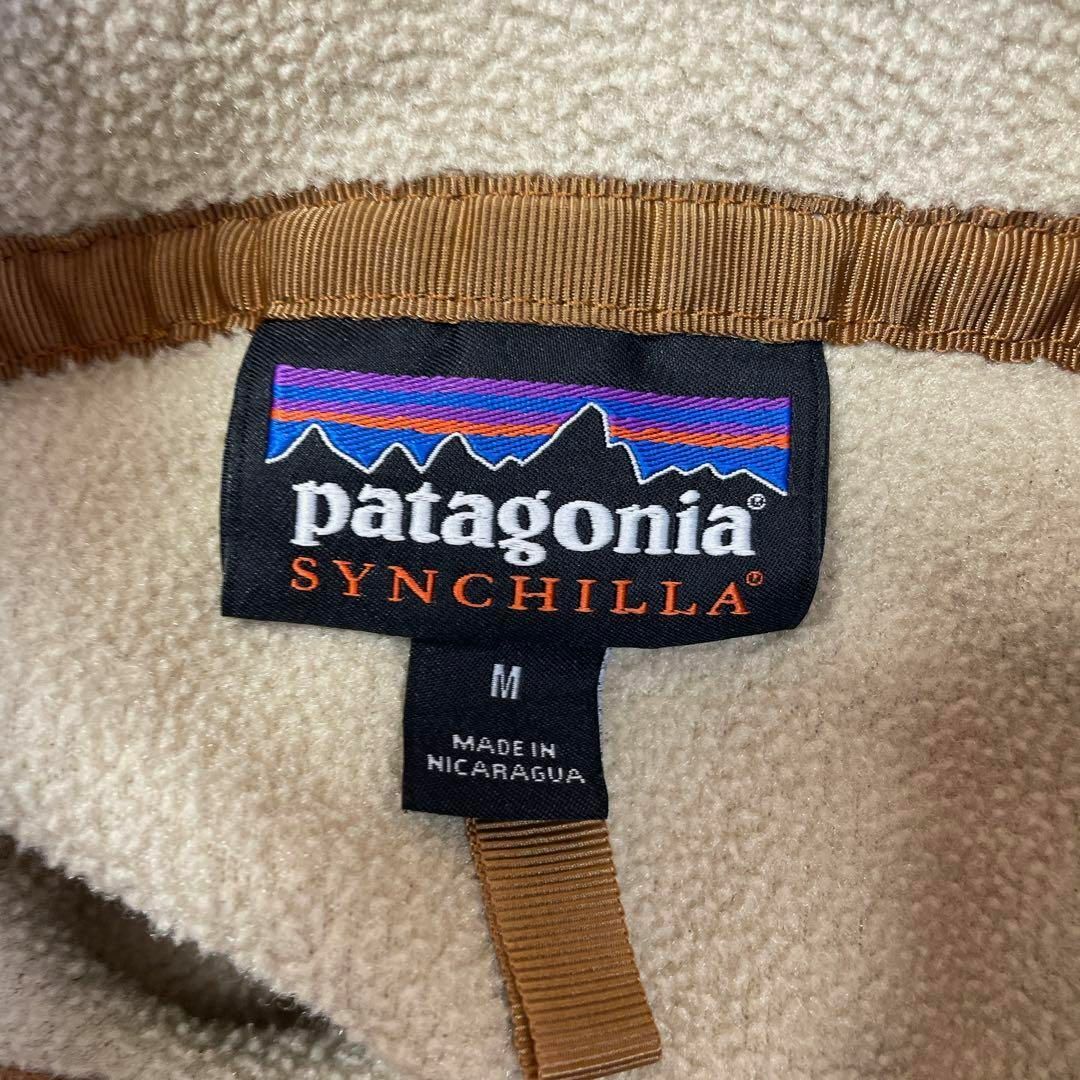 patagonia   パタゴニア シンチラスナップＴ サイズＭ 茶色系バイ