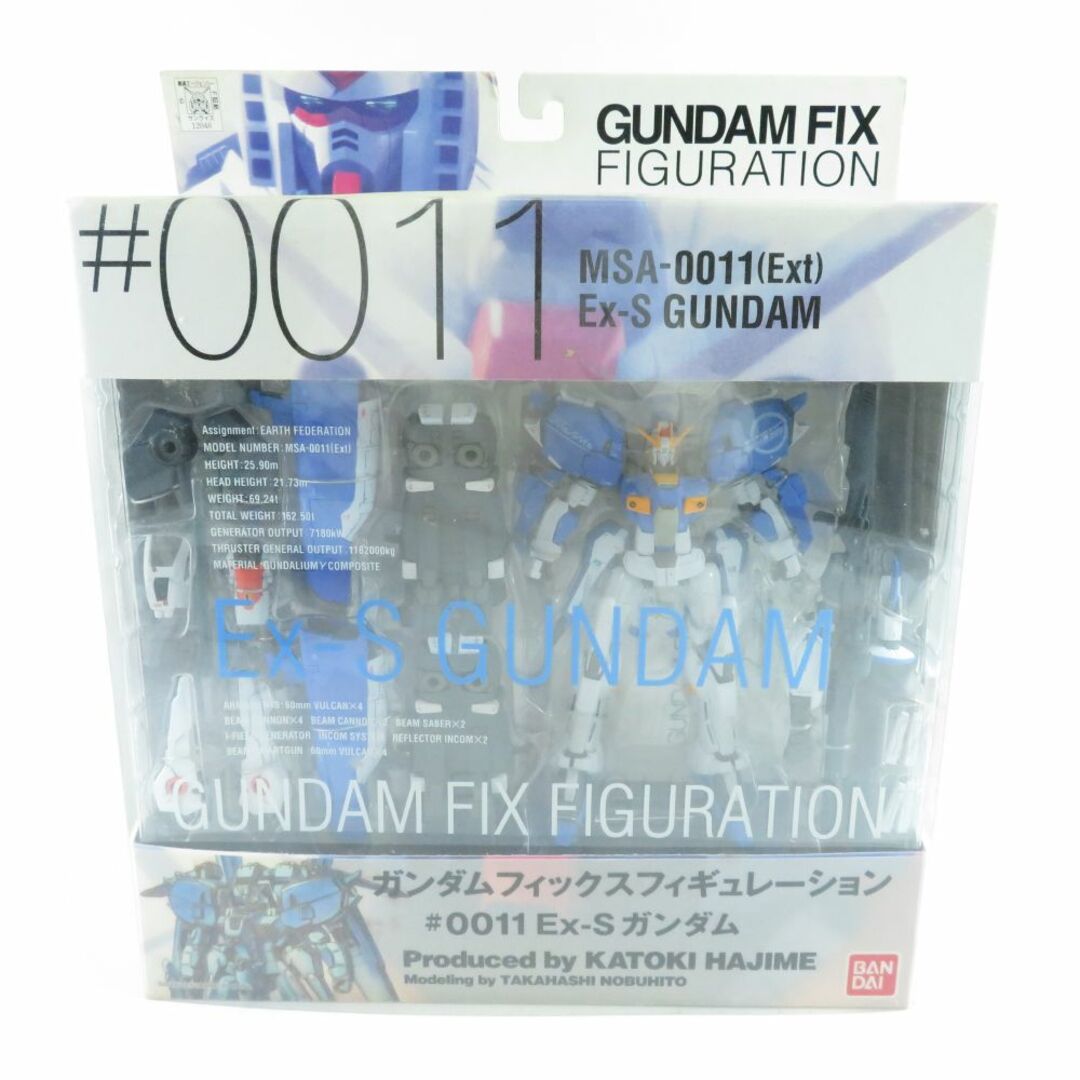 未使用 BANDAI バンダイ GUNDAM FIX FIGURATION #0011 Ex-Sガンダム フィギュア 1点 GFF ガンプラ プラモデル ホビー トイ 模型 HU634C
