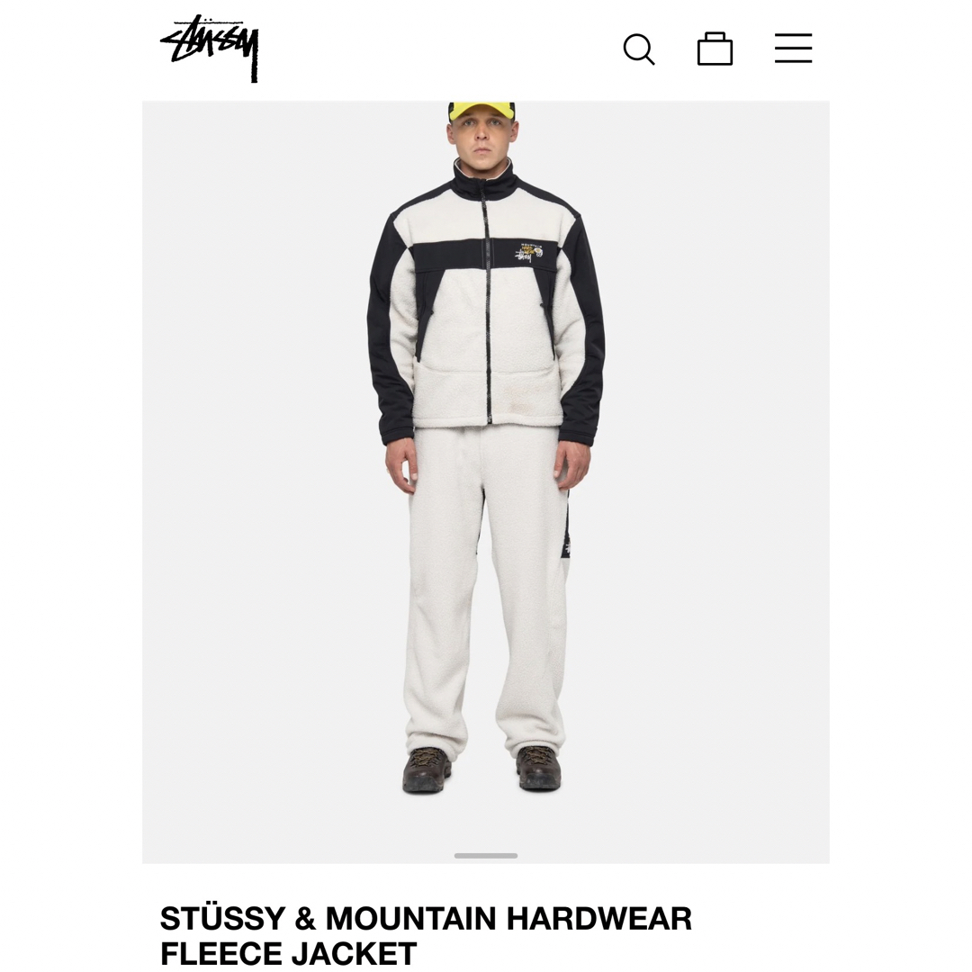 Stussy x Mountain Hardwear Fleece Jacket