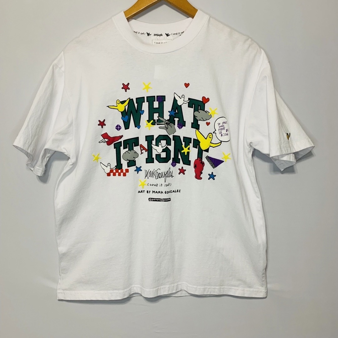 マークゴンザレス プリント 半袖TシャツART BY MARK GONZALES