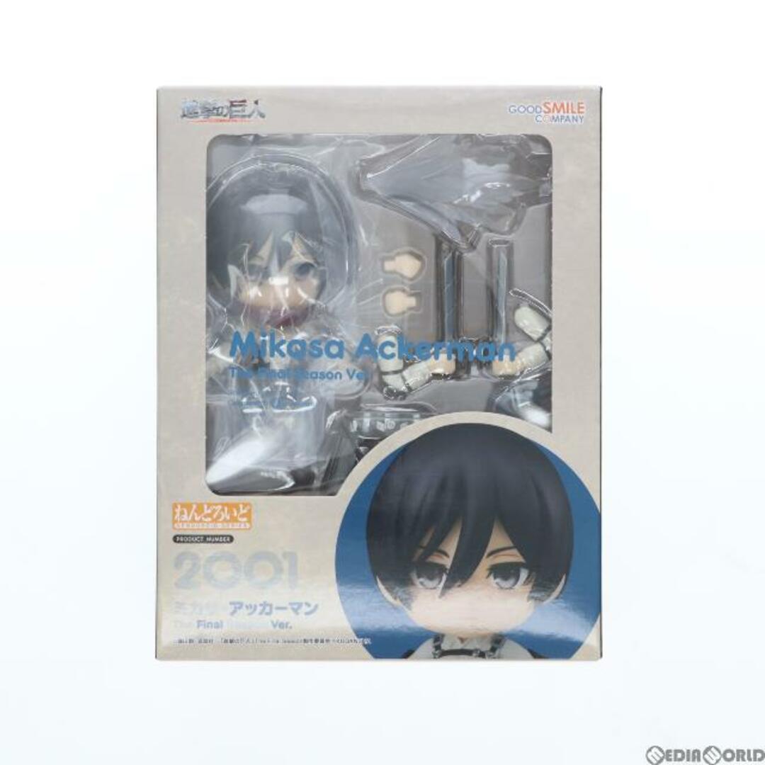 GOOD SMILE COMPANY(グッドスマイルカンパニー)のGOODSMILE ONLINE SHOP限定 ねんどろいど 2001 ミカサ・アッカーマン The Final Season Ver. 進撃の巨人 完成品 可動フィギュア グッドスマイルカンパニー エンタメ/ホビーのフィギュア(アニメ/ゲーム)の商品写真