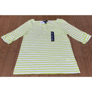 ギャップキッズ(GAP Kids)の未使用　GAP KIDS ボーダー　カットソー　150㎝(Tシャツ/カットソー)