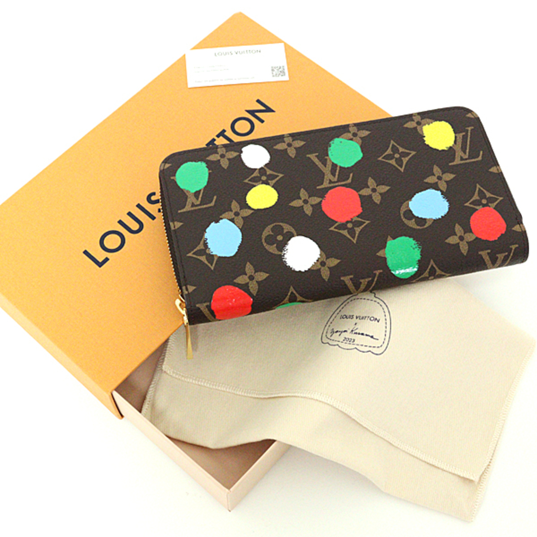 LOUIS VUITTON(ルイヴィトン)のルイ ヴィトン LOUIS VUITTON 草間彌生 LV × YK ジッピー ウォレット ラウンドファスナー長財布 M81864 未使用品 レディースのファッション小物(財布)の商品写真