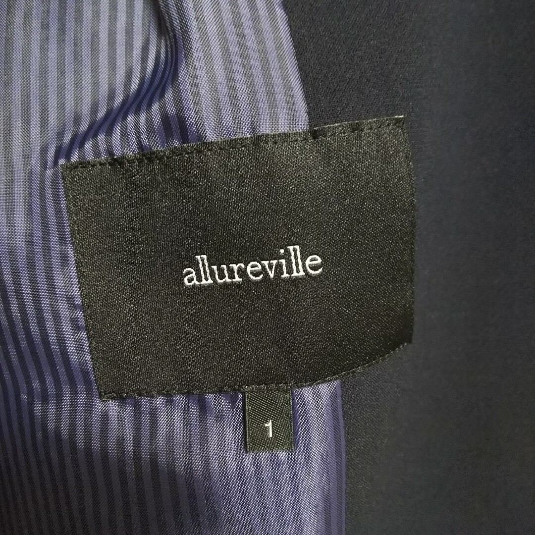 【クリーニング済】allureville ダブルクロス チェスターコート