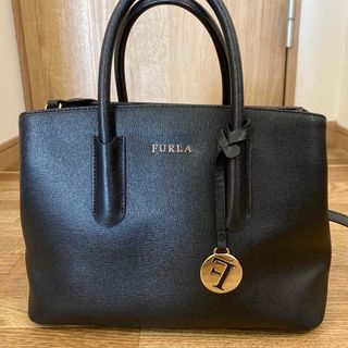 フルラ(Furla)のフルラ　ハンドバッグ　ショルダー付き　美品(ハンドバッグ)