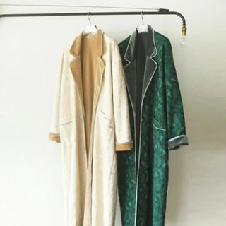 トゥデイフル(TODAYFUL)のTODAYFUL  Satin Jacquard Gown(ガウンコート)