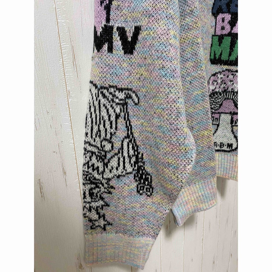 Real Bad Man Graphics Sweater セーター　Lサイズ メンズのトップス(ニット/セーター)の商品写真