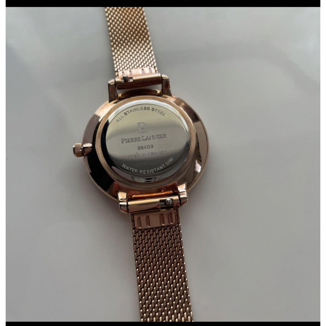 Pierre Lannier(ピエールラニエ)の新品未使用品、タグ付き　ピエールラニエ　ベルト付き レディースのファッション小物(腕時計)の商品写真