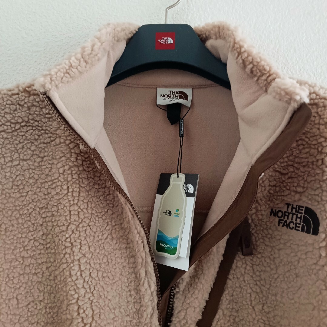 新品XXL◆ノースフェイス ボアジャケット フリースジャケット アウターブルゾン