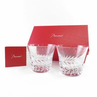 バカラ(Baccarat)の未使用 Baccarat バカラ 2016年 グローリア タンブラー 2点 クリスタル ペア ロックグラス オールドファッション SY7178B4 (タンブラー)