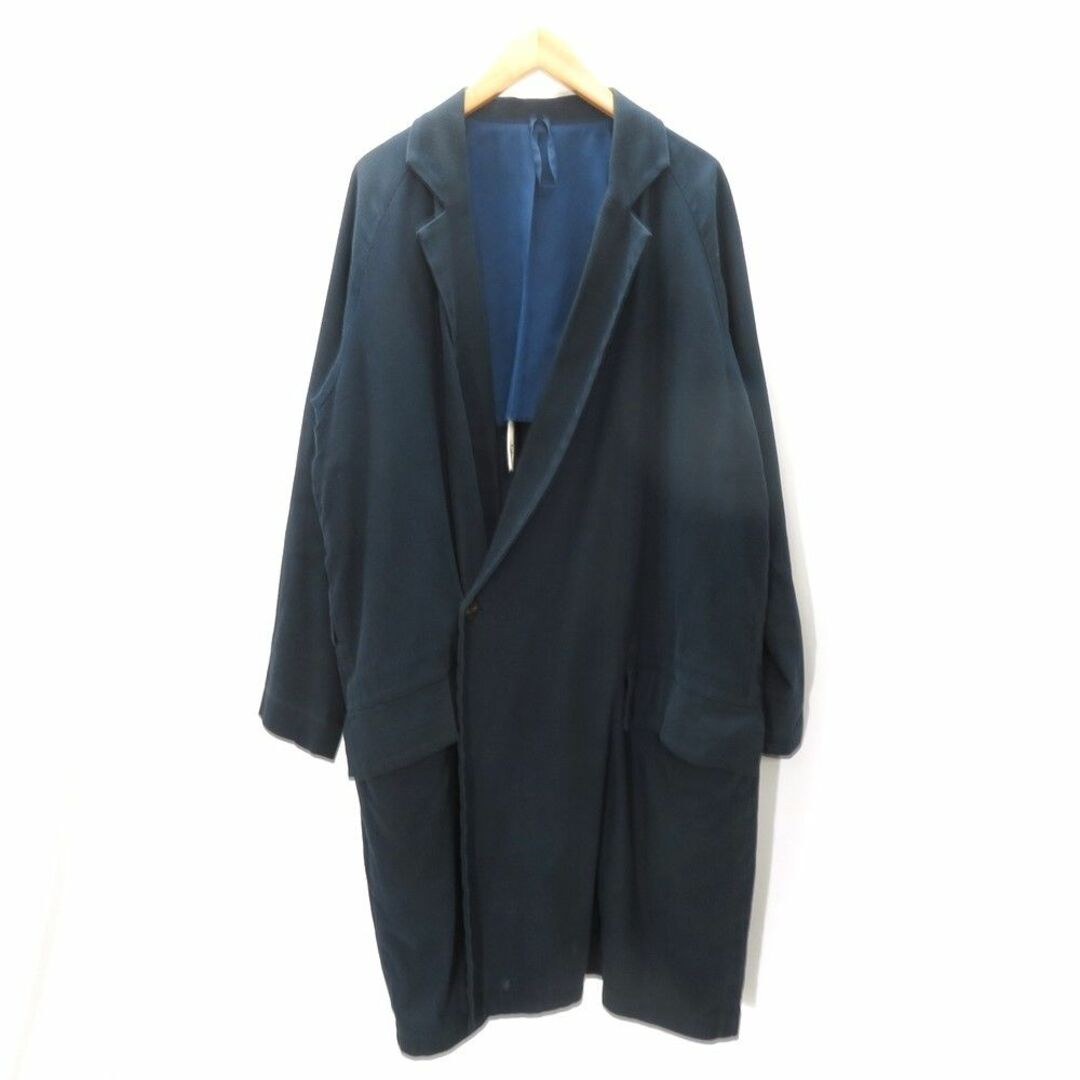 EDWINA HORL COTTON LINEN LAPELED COAT