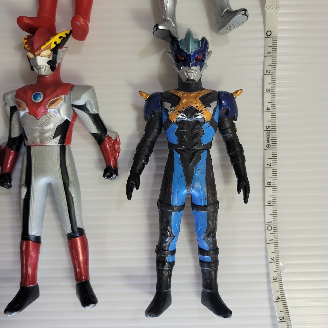 ウルトラマンオーブ、タイガ、ジード、怪獣　ソフビセット