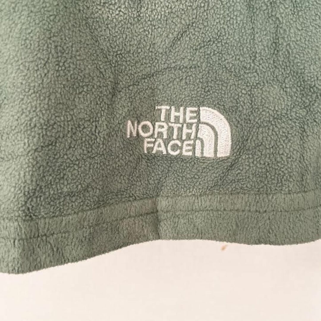 THE NORTH FACE(ザノースフェイス)のレア✨超人気 THE NORTH FACEザノースフェイスフリースジャケット緑白 レディースのジャケット/アウター(ブルゾン)の商品写真