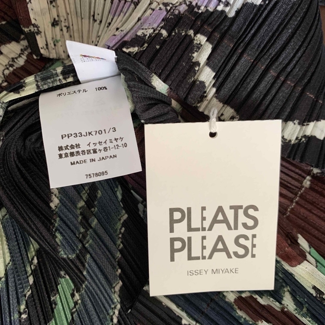 PLEATS PLEASE ISSEY MIYAKE(プリーツプリーズイッセイミヤケ)のプリーツプリーズFROSTY FORESTサイズ3 レディースのトップス(シャツ/ブラウス(半袖/袖なし))の商品写真