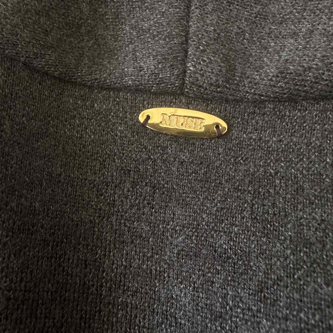 極美品♪ドゥーズィエムクラス 定価3.9万 スムースニットロングガウン