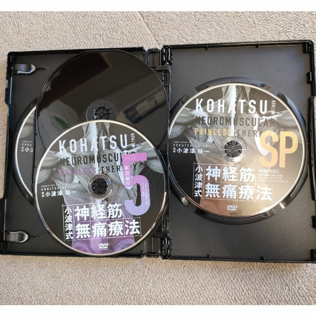 小波津式神経筋無痛療法 & 極意 DVD-