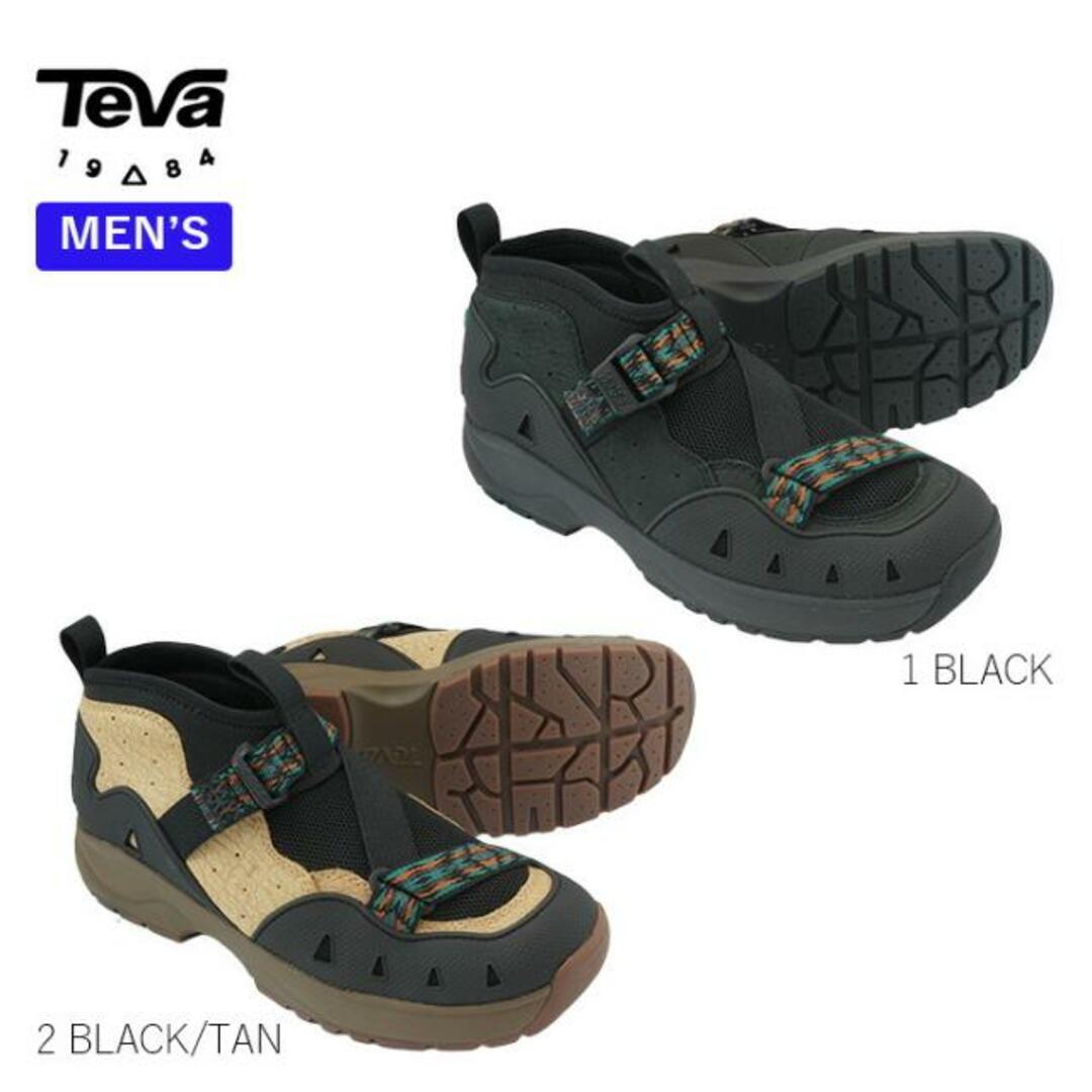 【全商品返品可】TEVA テバ REVIVE 94 リバイブ 94 1120166 BLACK BLACK/TAN ブラック マルチカラー メンズ アウトドア 2.BLACK/TAN靴/シューズ