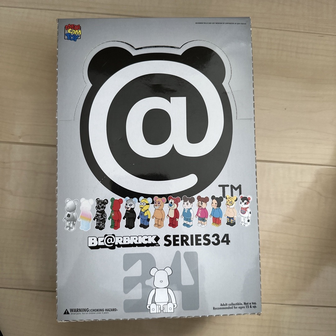 BE@RBRICK SERIES 34 ベアブリック 1BOX