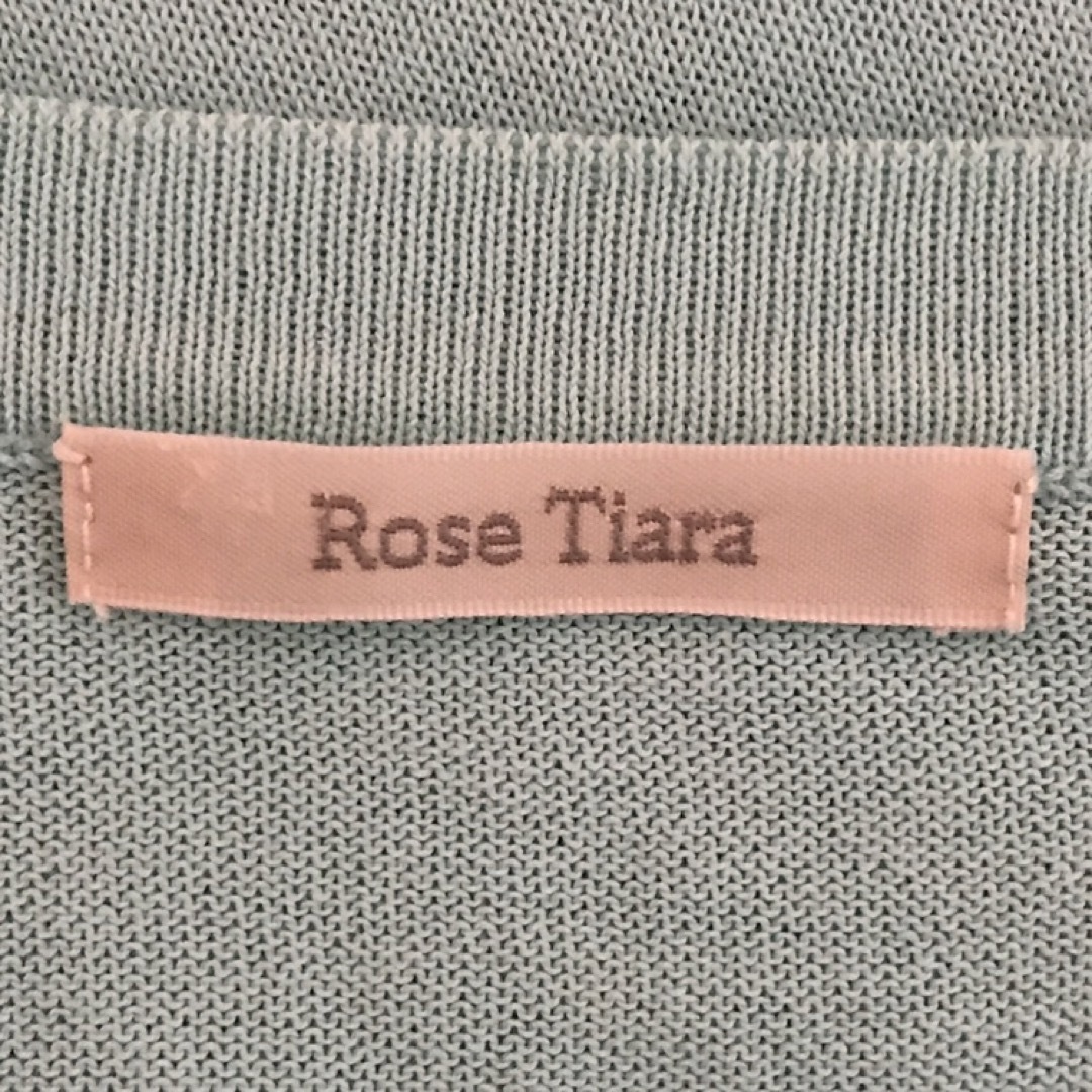 Rose Tiara(ローズティアラ)の★Rose Tiara/ローズティアラ★小さいサイズ！七分袖カーディガンS.7号 レディースのトップス(カーディガン)の商品写真