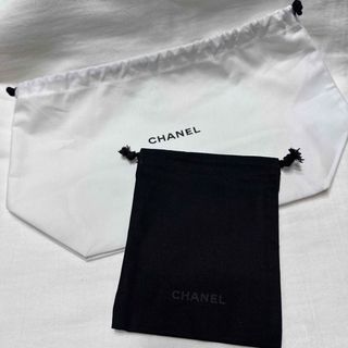 シャネル(CHANEL)のCHANEL シャネル ノベルティ ポーチ 巾着 2枚セット 新品未使用♪(ポーチ)