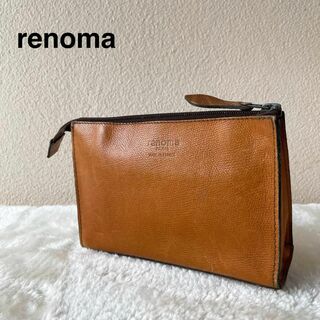 レノマ(RENOMA)のレア✨renoma paris レノマ ハンドバッグ/トートバッグ ブラウン/茶(ハンドバッグ)