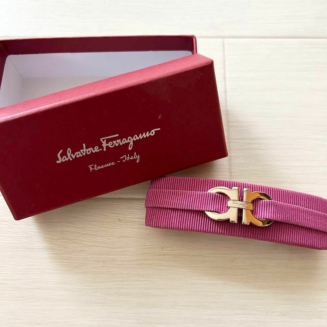 【極美品】フェラガモ  Ferragamo ヴァラ リボン ベルト 箱付き