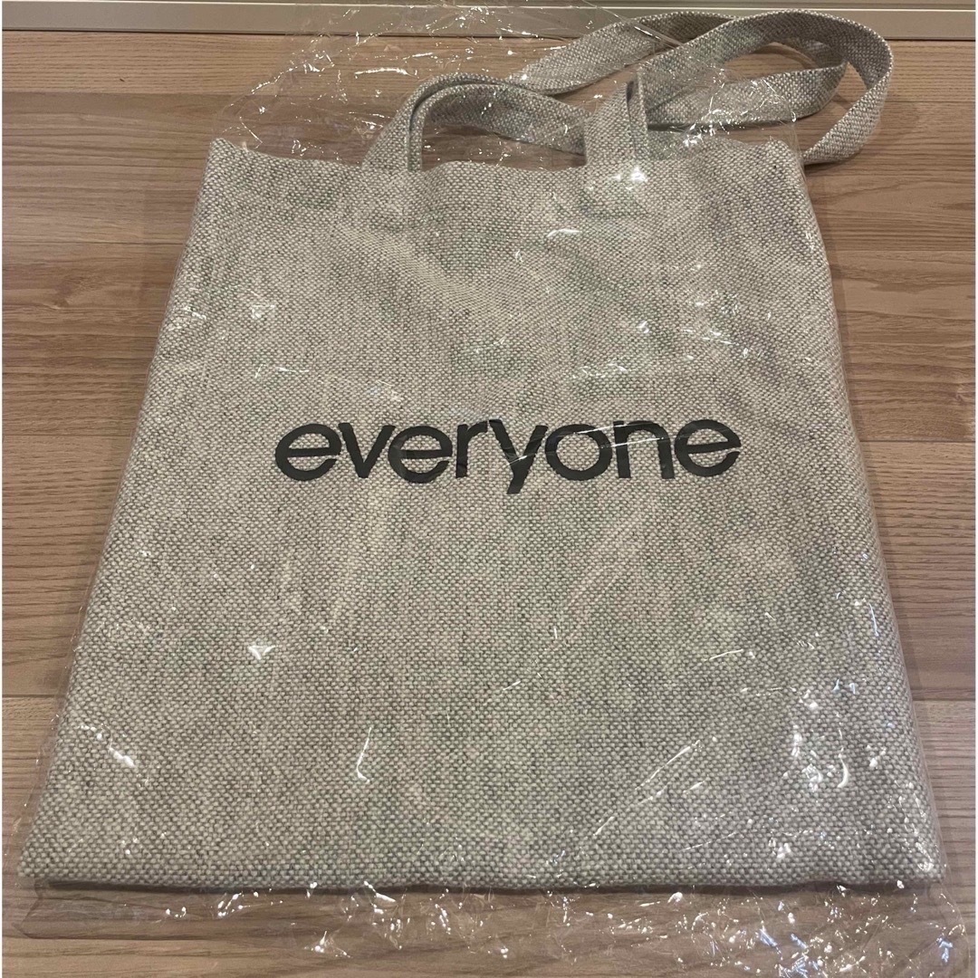 1LDK SELECT - A.PRESSE × everyone Tote Bag Lサイズ グレーの+