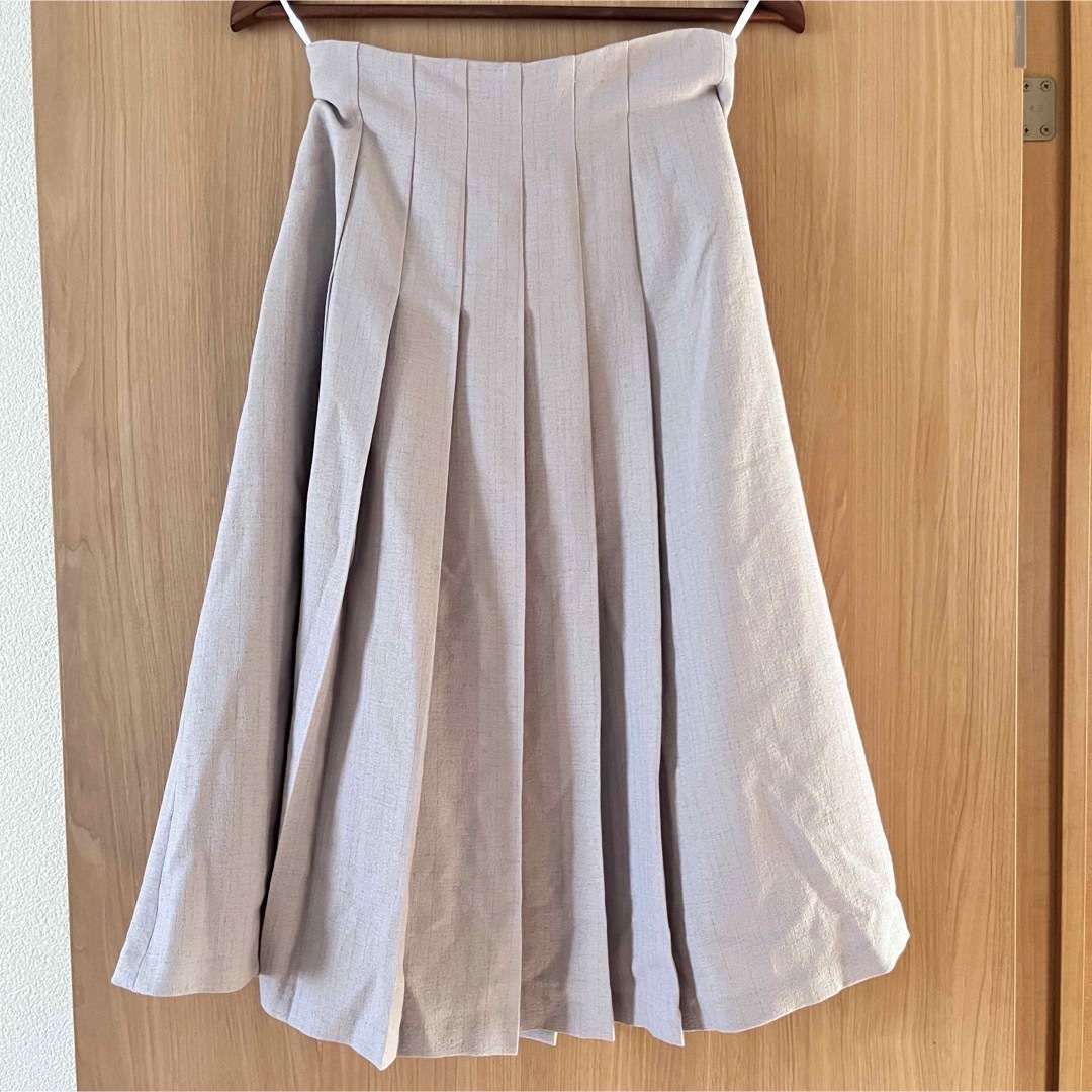PROPORTION BODY DRESSING(プロポーションボディドレッシング)のプロポーション　ハイウェスト　フレア　スカート レディースのスカート(ひざ丈スカート)の商品写真