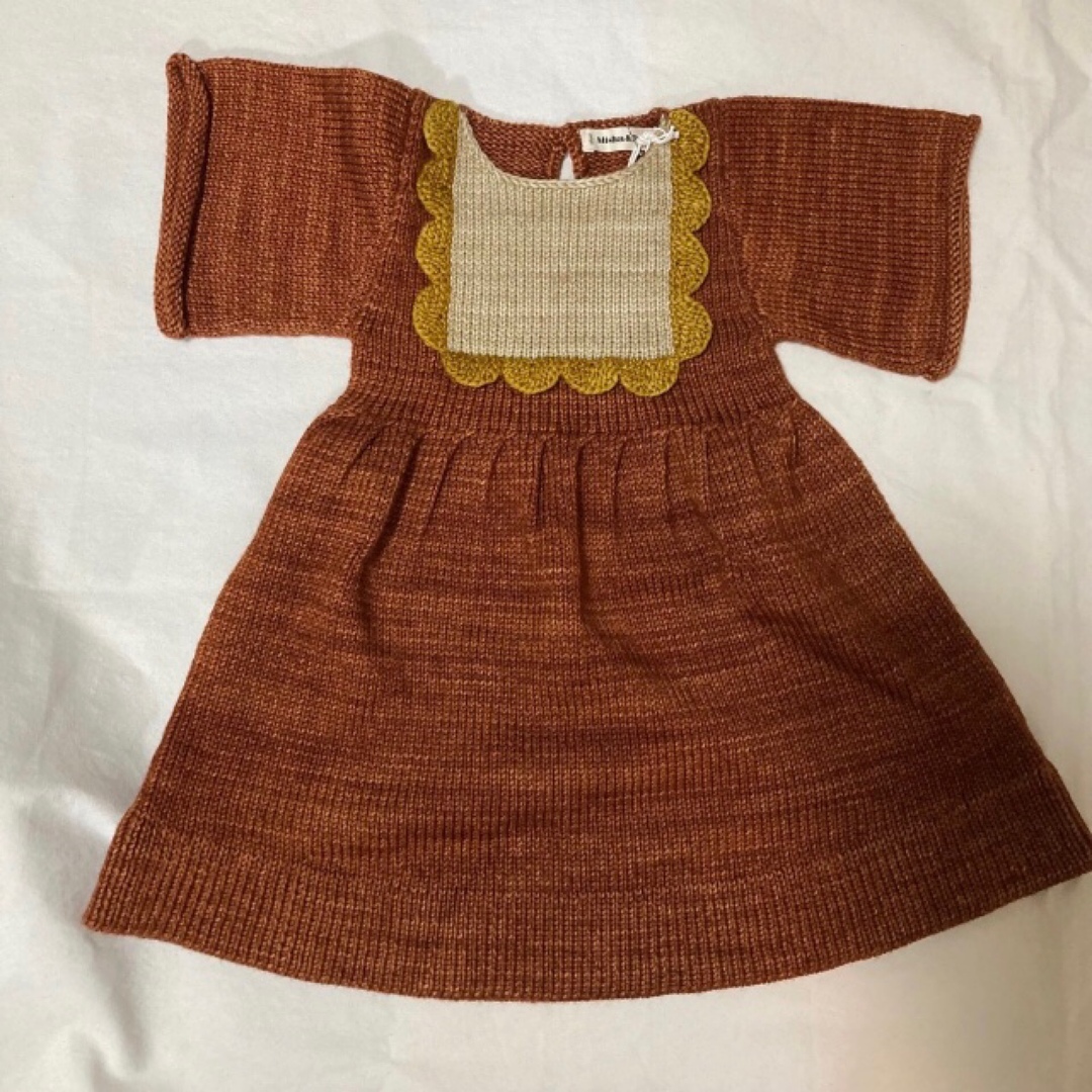 Caramel baby&child - Misha&puff Scallop Bib Dress Terracottaの通販