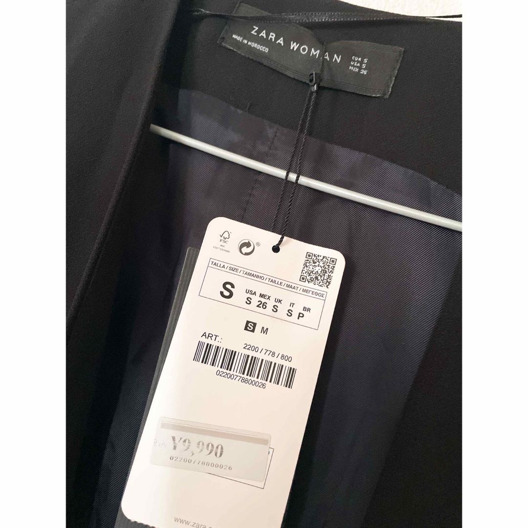 ZARA ロングジレ ベスト ZARA woman