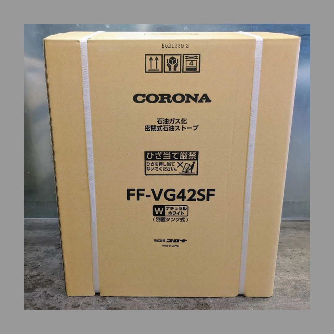 コロナ FF-VG42SF FF式 温風 暖房機 別置タンク式 石油ストーブ 11畳スマホ/家電/カメラ