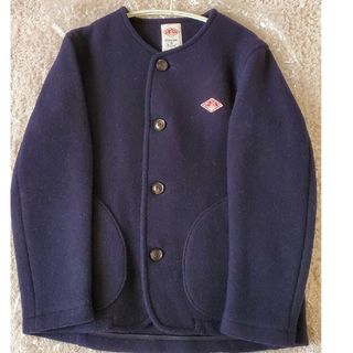 DANTON 新品タグ付き フリース ノーカラー ジャケット 34-