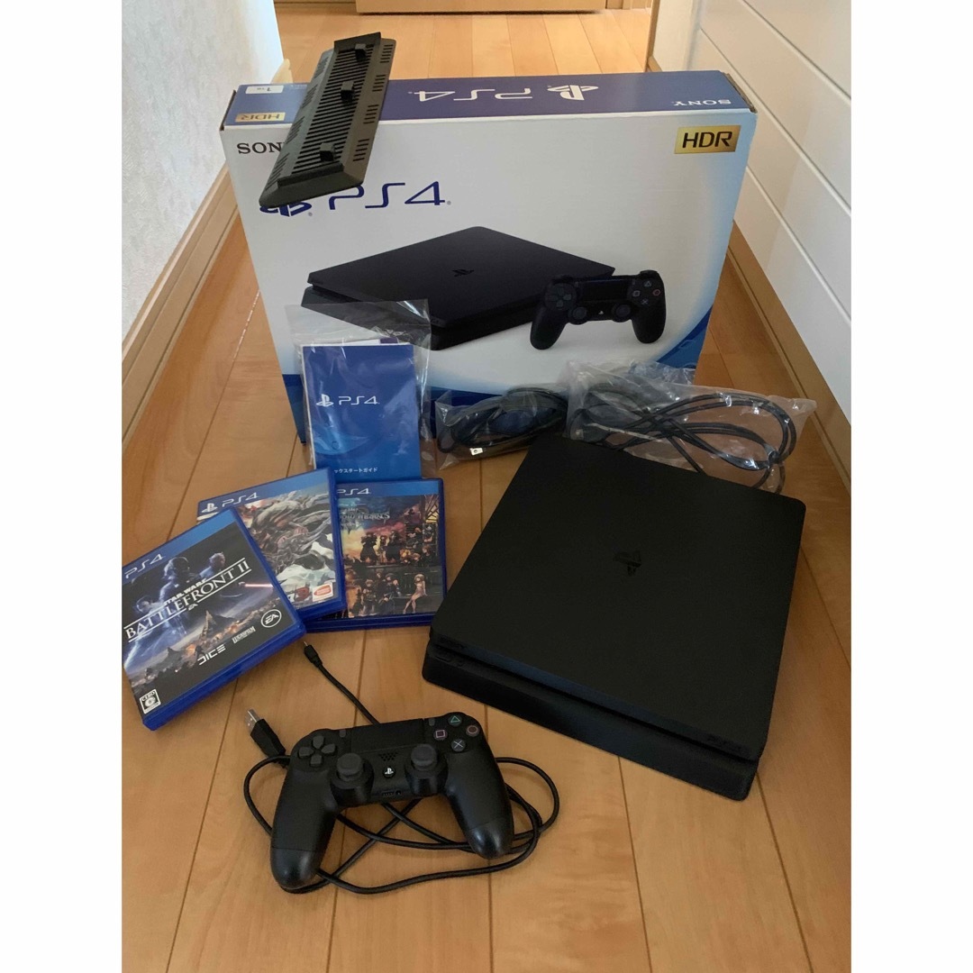 PlayStation4 - SONY PlayStation4 本体 CUH-2100BB01の通販 by 黒髪's ...