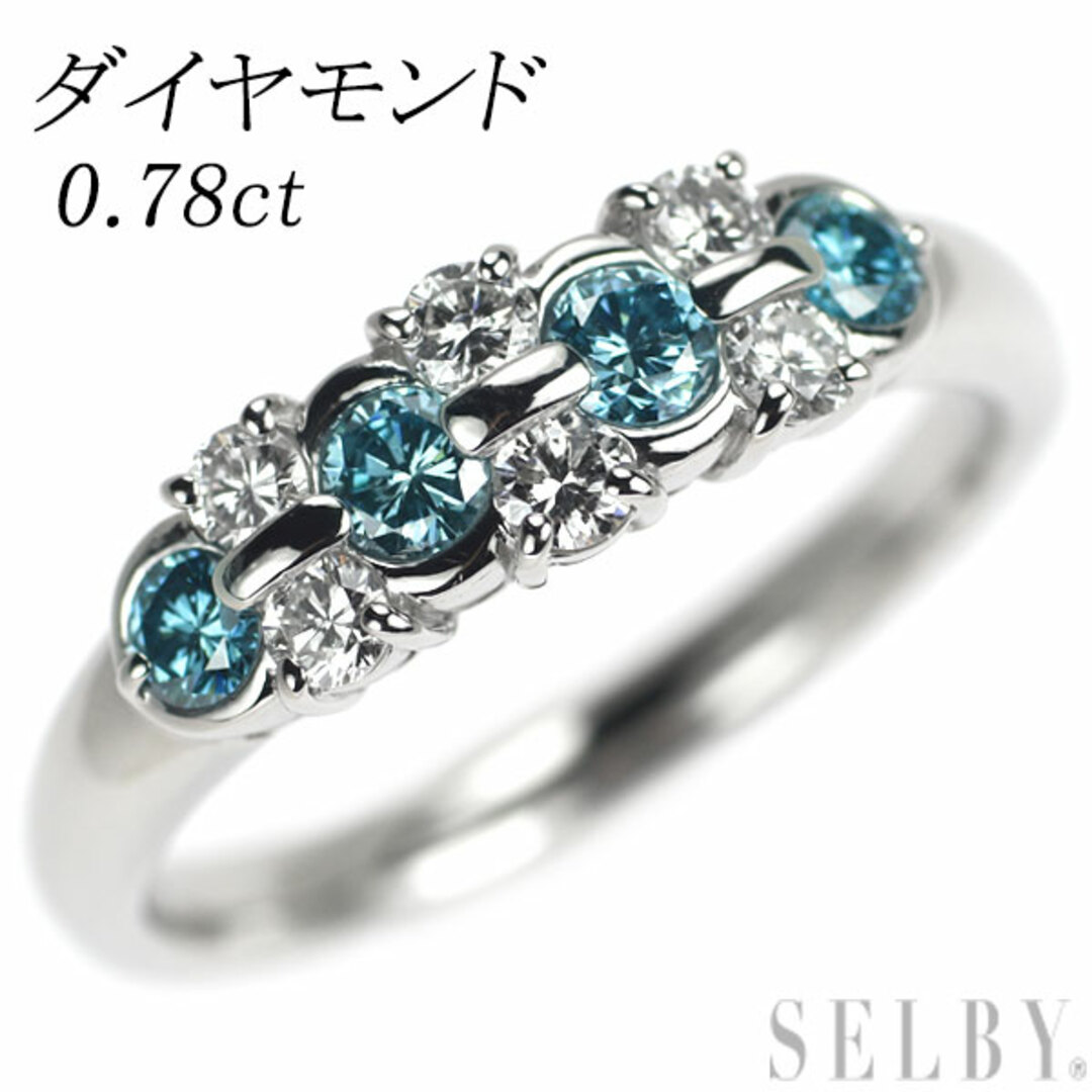 Pt900 ダイヤモンド リング 0.78ct