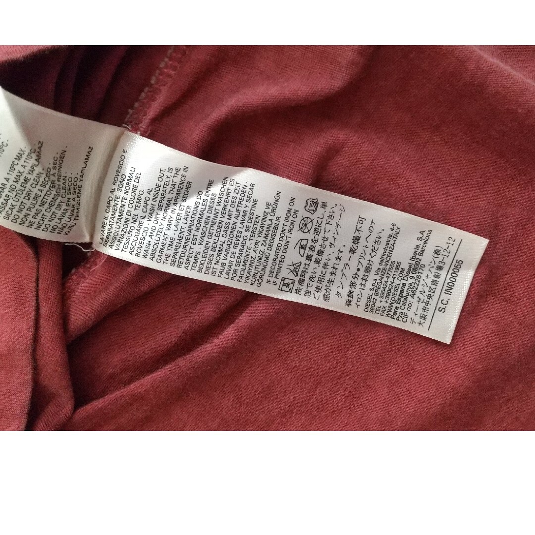 DIESEL(ディーゼル)のDIESELディーゼルＴシャツ メンズのトップス(Tシャツ/カットソー(半袖/袖なし))の商品写真