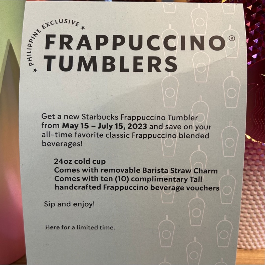 Starbucks - フィリピン限定スターバックスタンブラー710ml 24oz