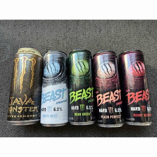モンスターエナジー(Monster Energy)のJAVA MOCA + BEAST 4種(その他)