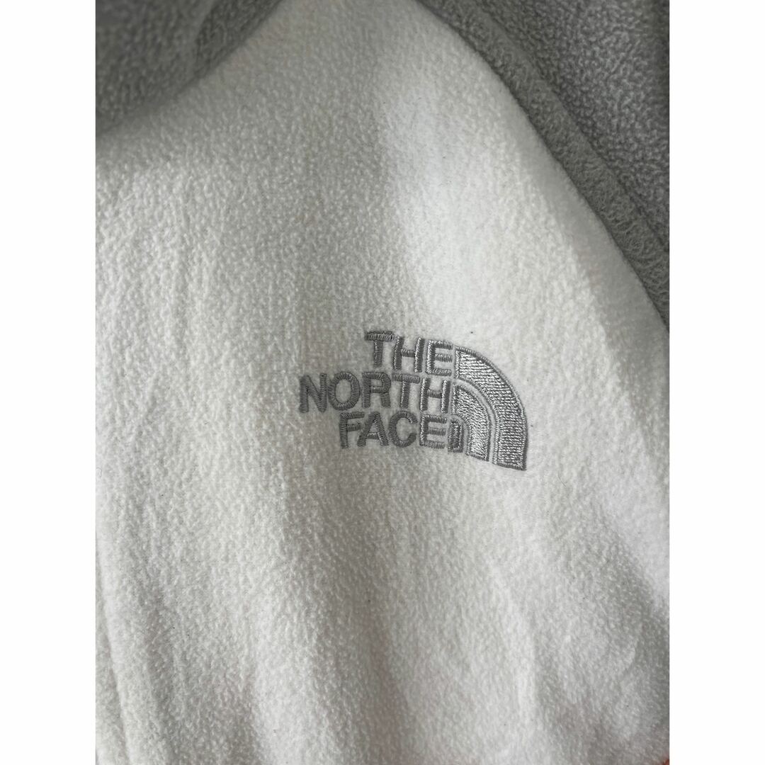 THE NORTH FACE(ザノースフェイス)のノースフェイス　XL ホワイト×グレー　90s フリース メンズのジャケット/アウター(ブルゾン)の商品写真