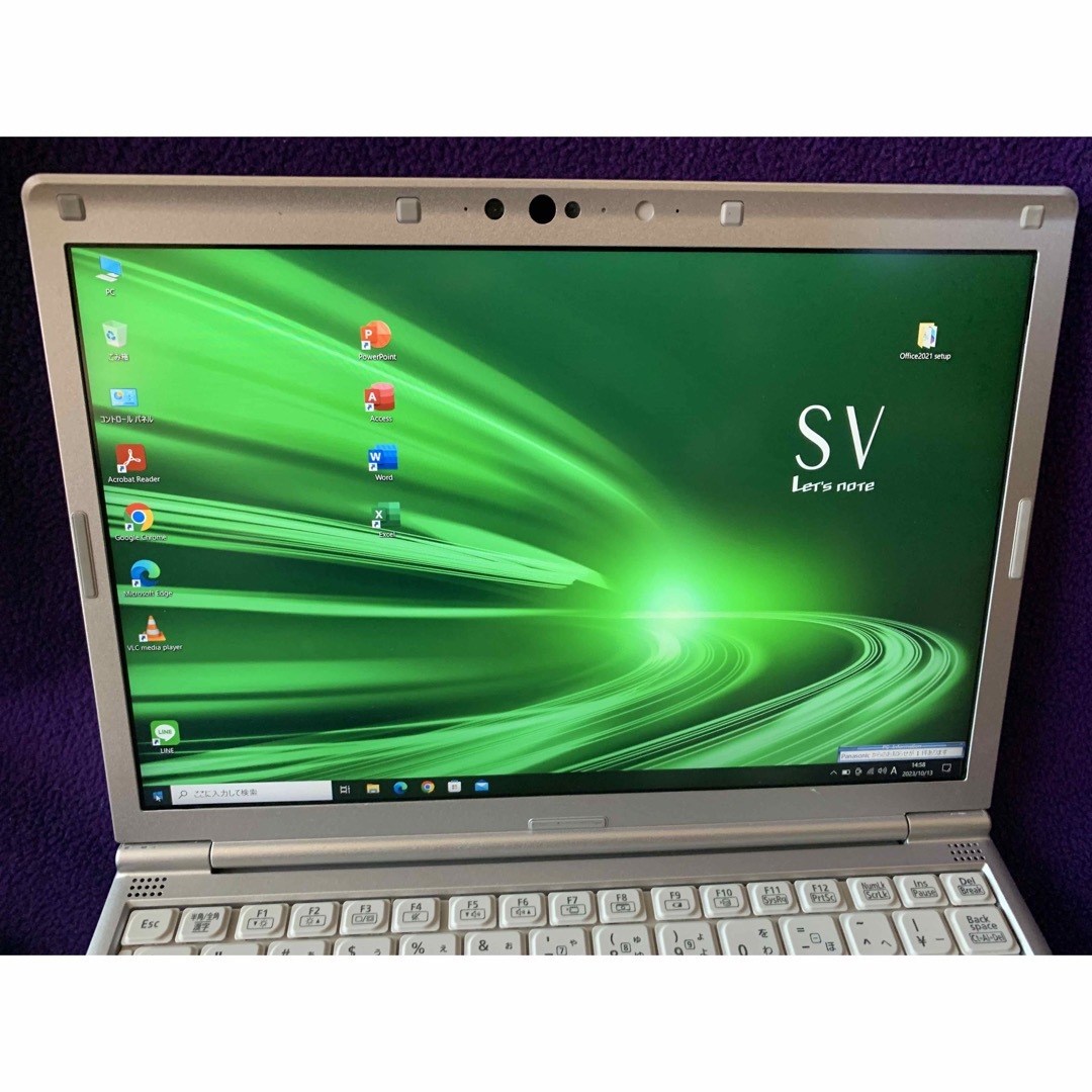 Panasonic - レッツノート SV8 8G/256GB MS Office2021認証済の通販 by