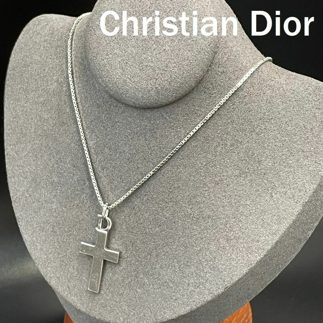 Christian Dior - クリスチャン・ディオール ネックレス シルバー ...